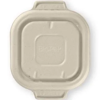 Biopak 280ml, 480ml & 630ml Natural BioCane Takeaway Lid - Box of 600