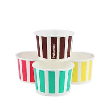 Ice Cream Paper Cup / Dixie Cup 3oz Candy/ Pastel - SLEEVE=50 / BOX=1,000