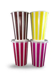 Ice Cream Paper Cup / Dixie Cup 8oz Candy / Pastel - SLEEVE=50 / BOX=1,000