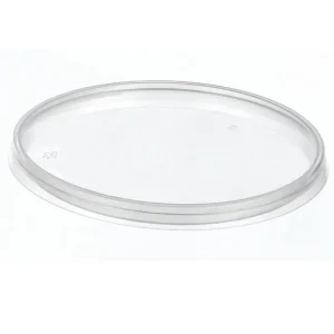 Tamper Evident Round Container Lids / 118mm Diameter - Box of 1,500