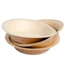 Palm Leaf Round Bowl 6" - Pack of 25