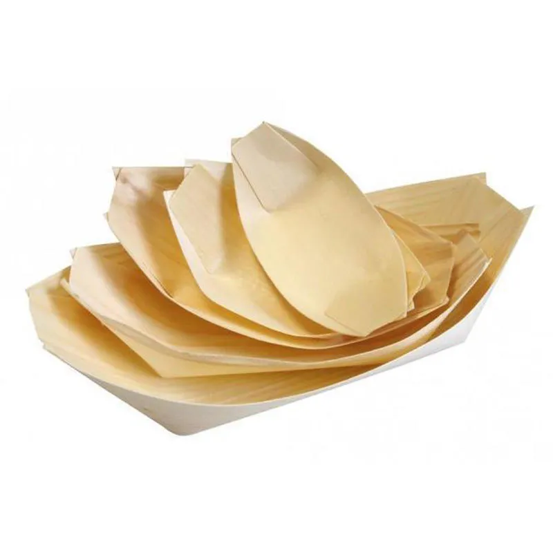 Bamboo Boat 6cm x 2.5cm - PACK=50 / BOX=40 x 50 Packs