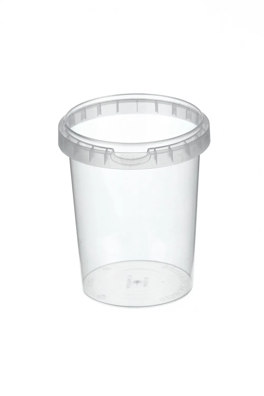Tamper Evident Container Bases 520ml / 95mm Diameter - Box of 720