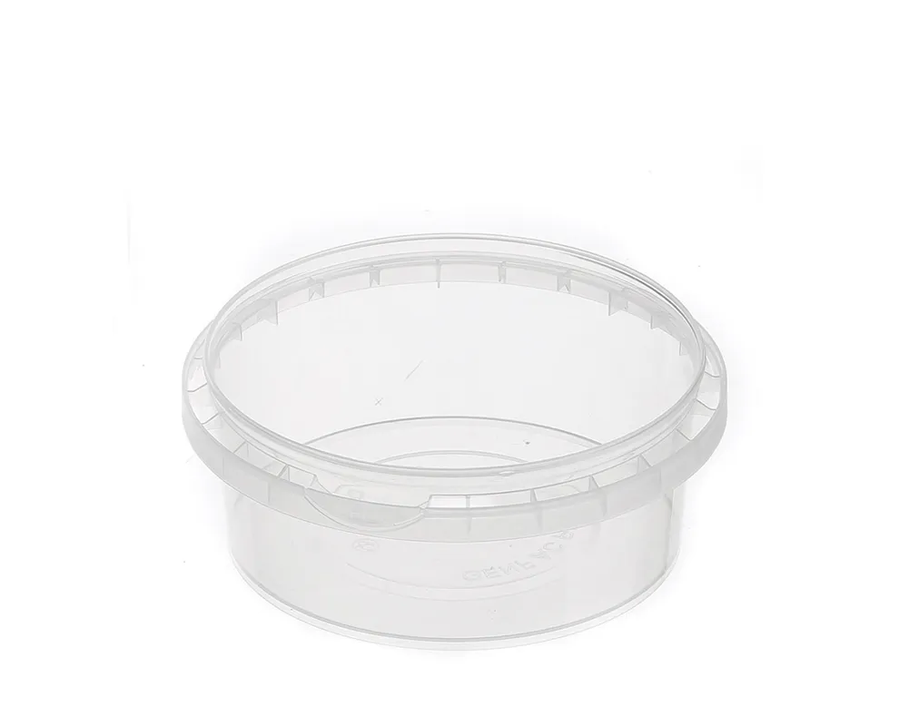 Tamper Evident Round Container Bases 300ml / 118mm Diameter - Box of 500