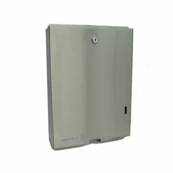Stainless Stee Interleaf Paper Towel Dispenser Matte Finish for Ultraslim Interleaf Towel Lockable - Each