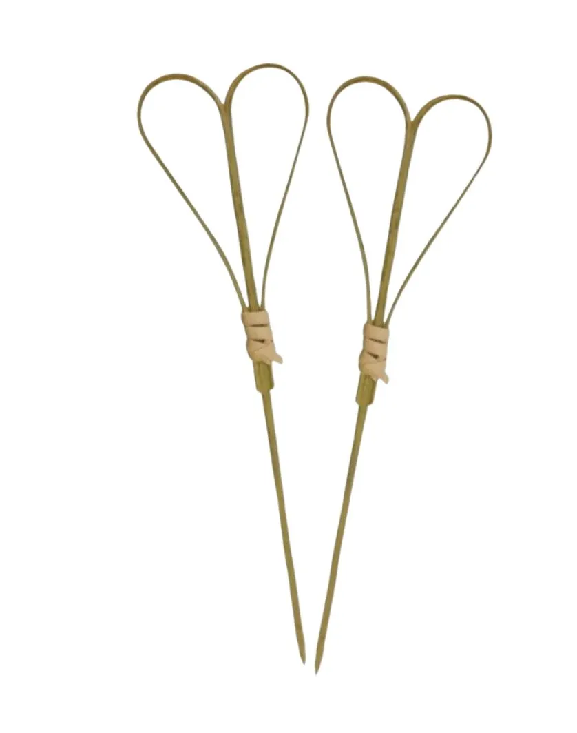 Heart Pick Natural Colour 12cm - BOX=2,000 / PACKET=100