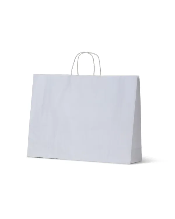Medium / Midi Boutique Bags White - Box of 250