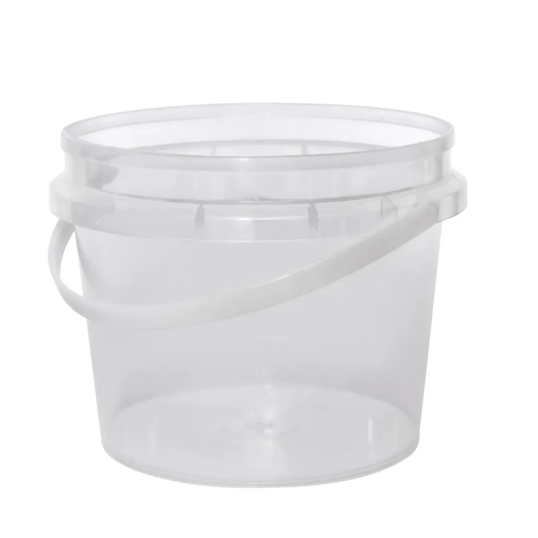 Tamper Evident Round Container Bases 1,200ml / 140mm Diameter - Box of 312