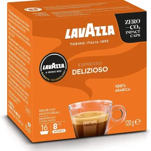 Lavazza A Modo Mio Qualita Coffee Capsules (6 x 16 pack) for Lavazza Pod Machines - Box of 96 (**GST FREE)