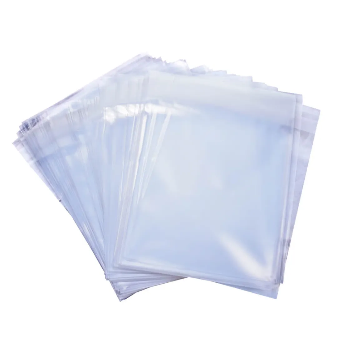 BOPP Adhesive Bag 260mm x 260mm + 30mm x 35um PACK=100 / BOX=1,000