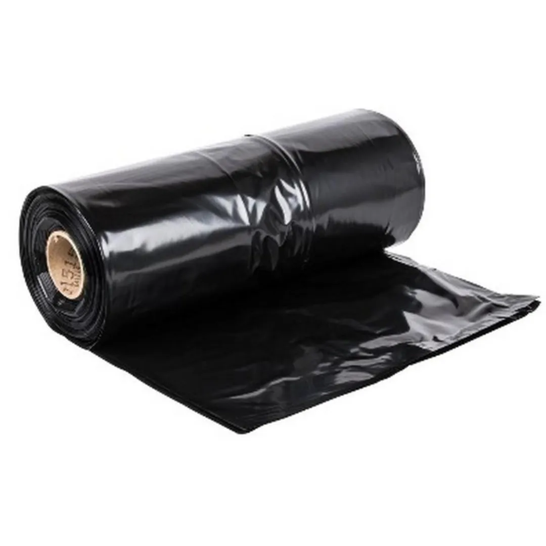 240L EXTRA Strong Heavy Duty Black Plastic (Boxed) Garbage Bags - ROLL of 100