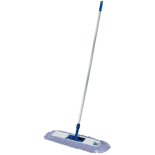 Dust Mop Set Complete Steel Includes 61cm Wide Dust Mop and Steel Handle - Commercial Grade