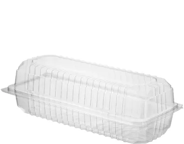 Clear View Plastic Large Long Roll Pack 240mm(L) x 115mm(W) x 80mm(H) - BOX=400