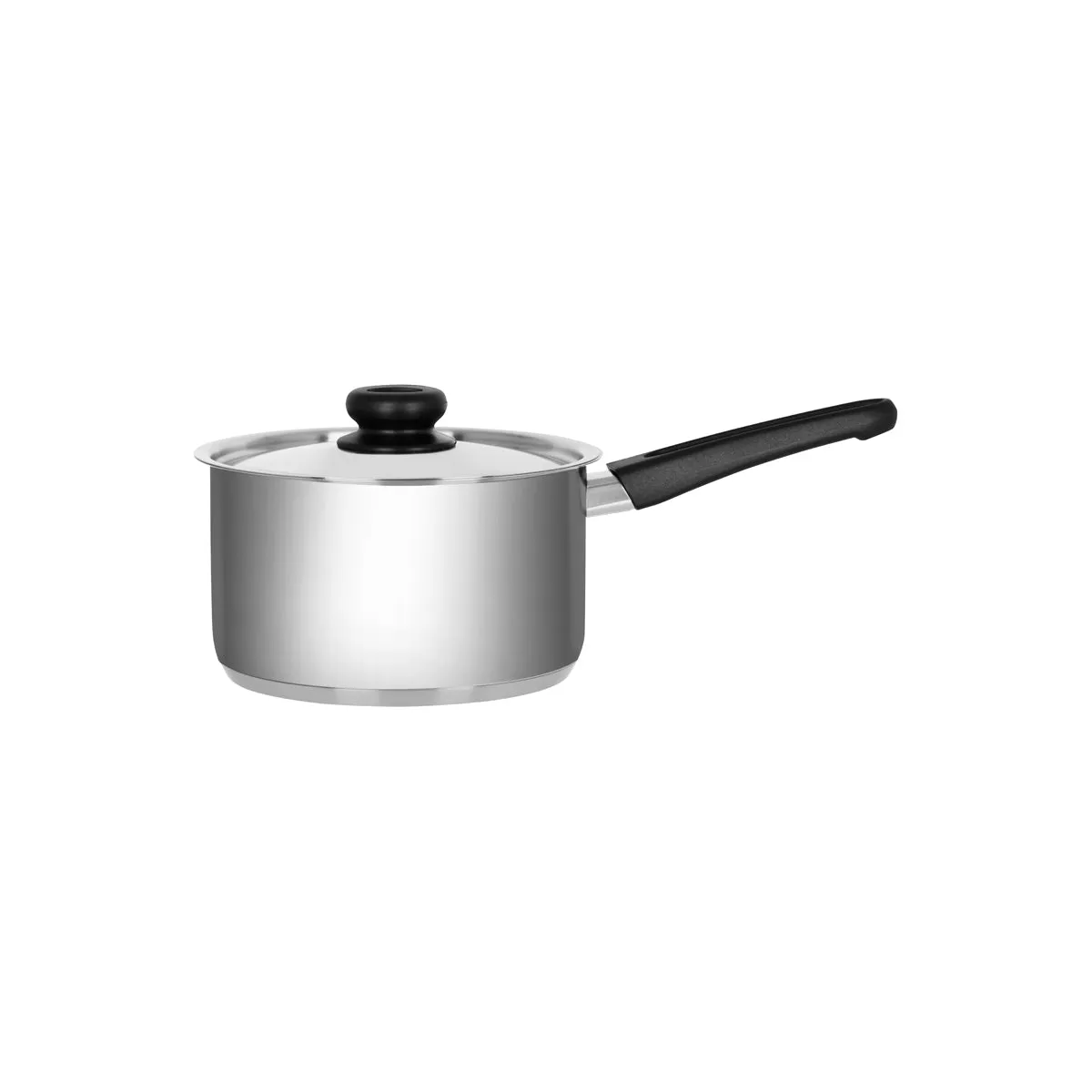 CHEF INOX CLUB SAUCEPAN w/LID S/S w/BAKELITE HDL 180mm 2.5lt (*73003*) = 1 X EACH