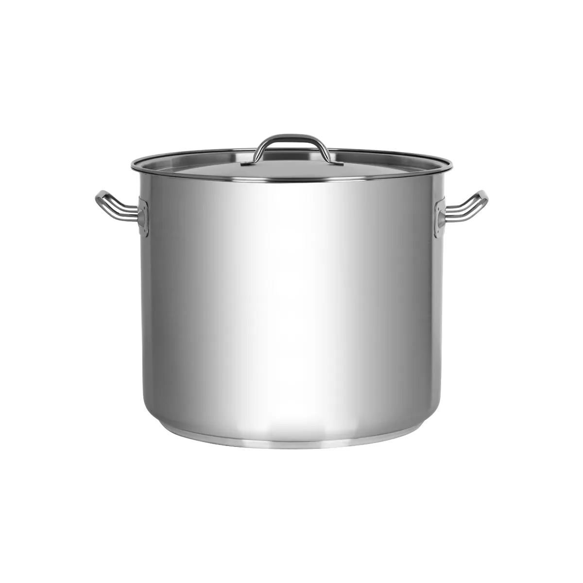 CHEF INOX ELITE STOCKPOT w/LID 18/10 320x270mm 21.50lt (*70420*) = 1 X EACH