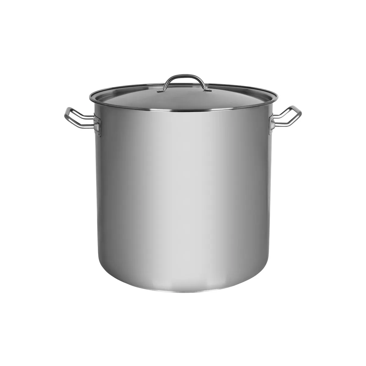 CHEF INOX ELITE STOCKPOT w/LID 18/10 400x400mm 50.0lt (*70442*) = 1 X EACH