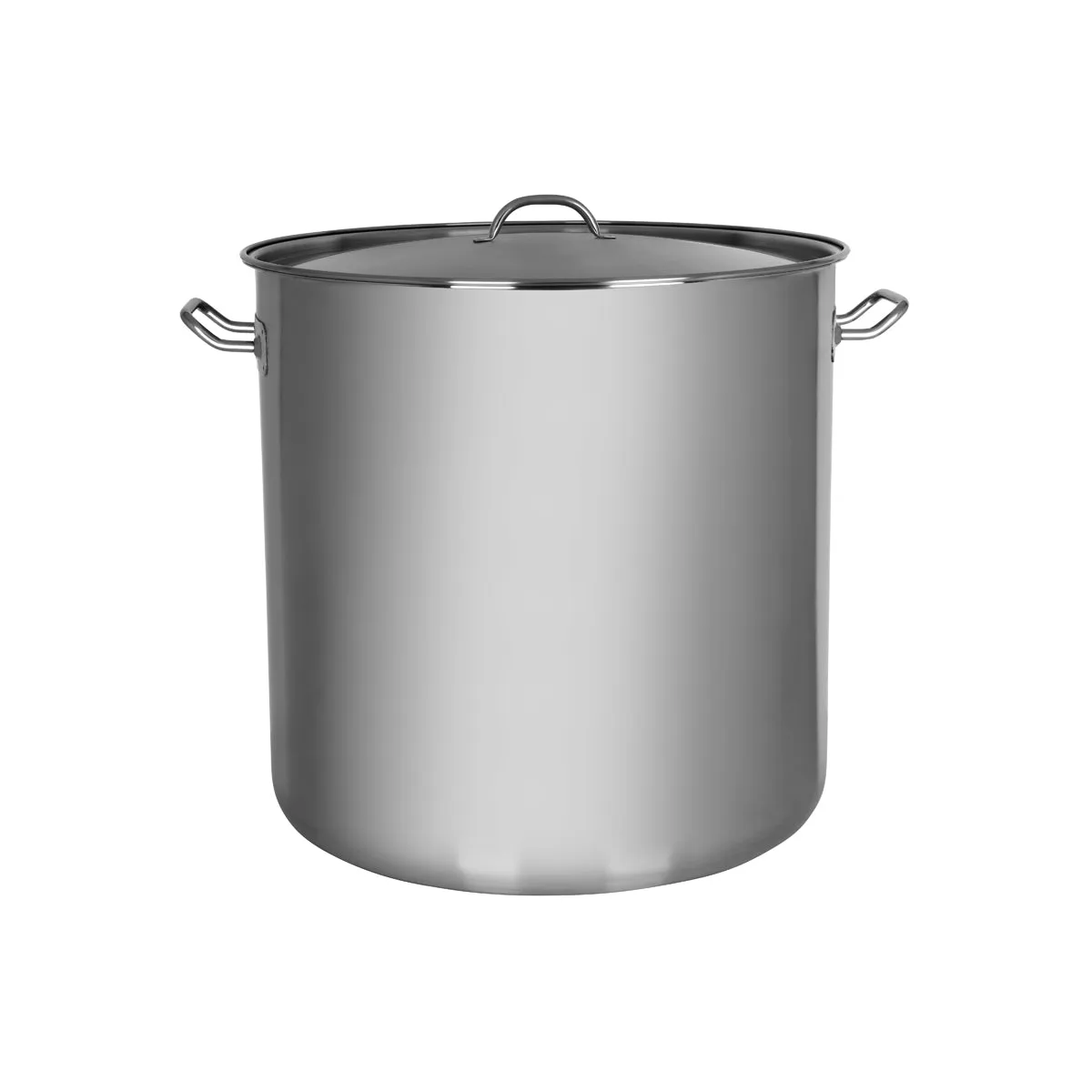 CHEF INOX ELITE STOCKPOT w/LID 18/10 450x450mm 70lt (*70444*) = 1 X EACH