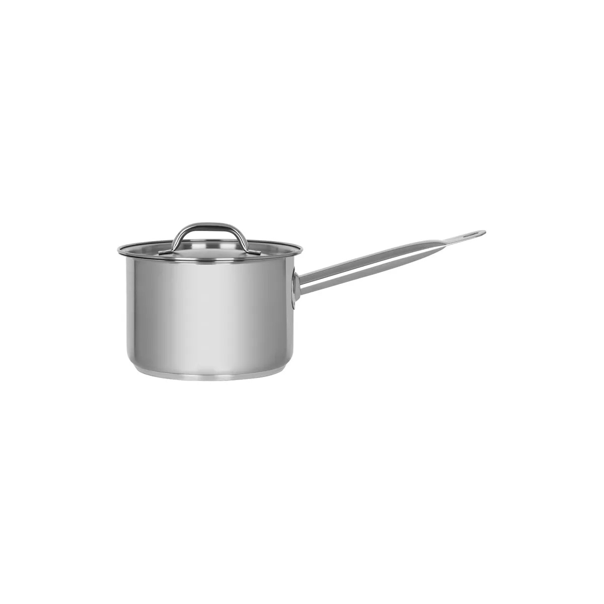 CHEF INOX ELITE SAUCEPAN w/LID 18/10 160x110mm 2.2lt (*70452*) = 1 X EACH
