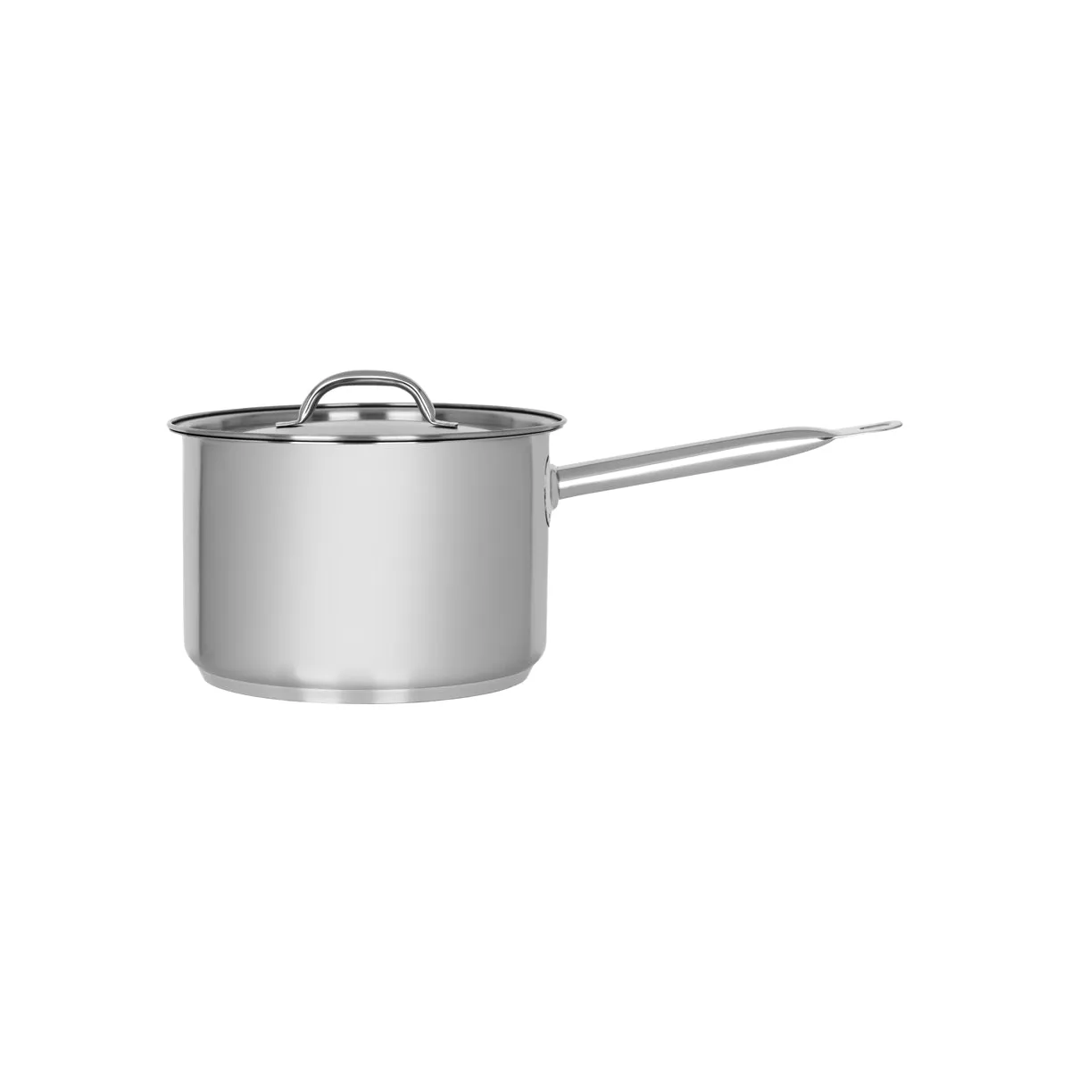 CHEF INOX ELITE SAUCEPAN w/LID 18/10 200x130mm 4.0lt (*70454*) = 1 X EACH