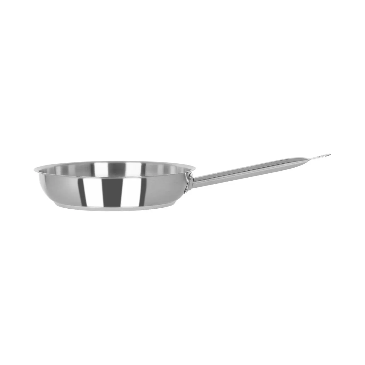 CHEF INOX ELITE FRYPAN NO LID 18/10 280x60mm (*70473*) = 1 X EACH