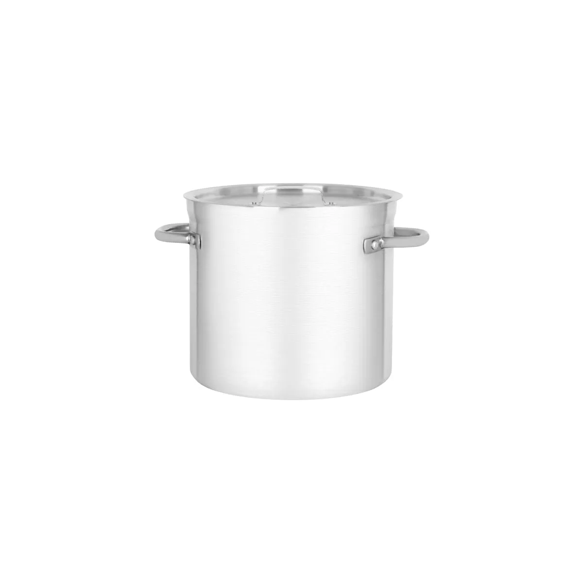 CHEF INOX PREMIER STOCKPOT ALUMINIUM 12.0lt 250x240x4mm (*60812*) = 1 X EACH