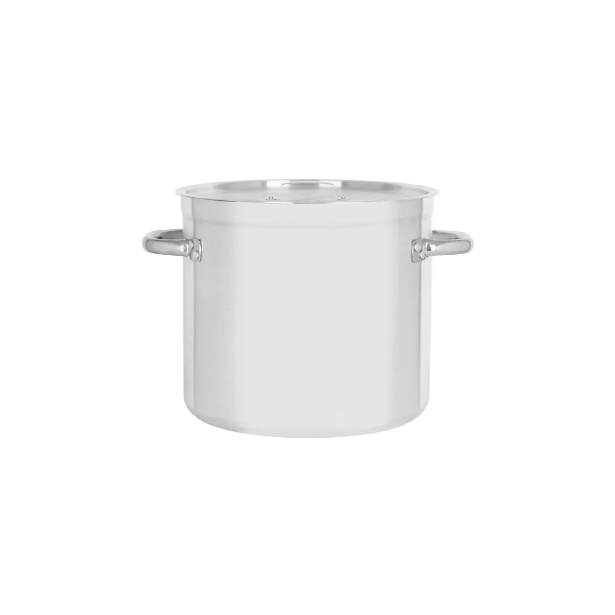 CHEF INOX PREMIER STOCKPOT ALUMINIUM 20.0lt 300x280x4mm (*60820*) = 1 X EACH