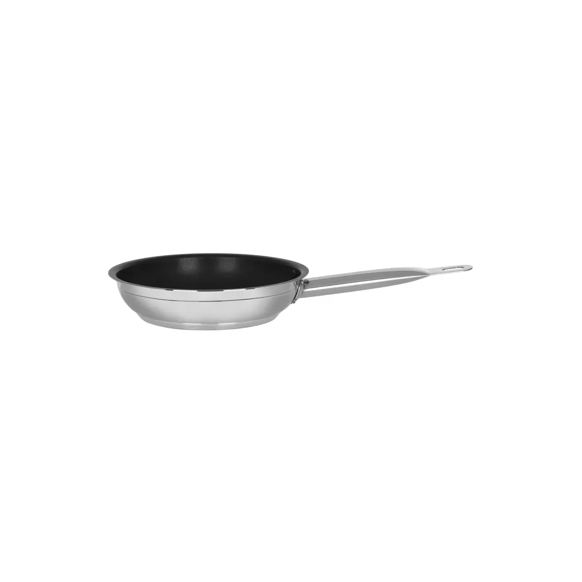 CHEF INOX PROFESSIONAL FRYPAN NOLID NONSTICK 18/10 200x45mm (*73276*) = 1 X EACH