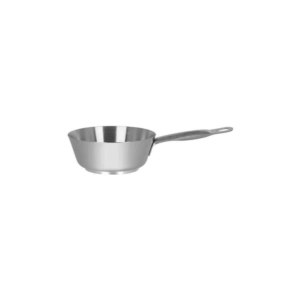 PADERNO S 1000 CONICAL SAUTE PAN S/S 160x60mm 1lt (*71460*) = 1 X EACH