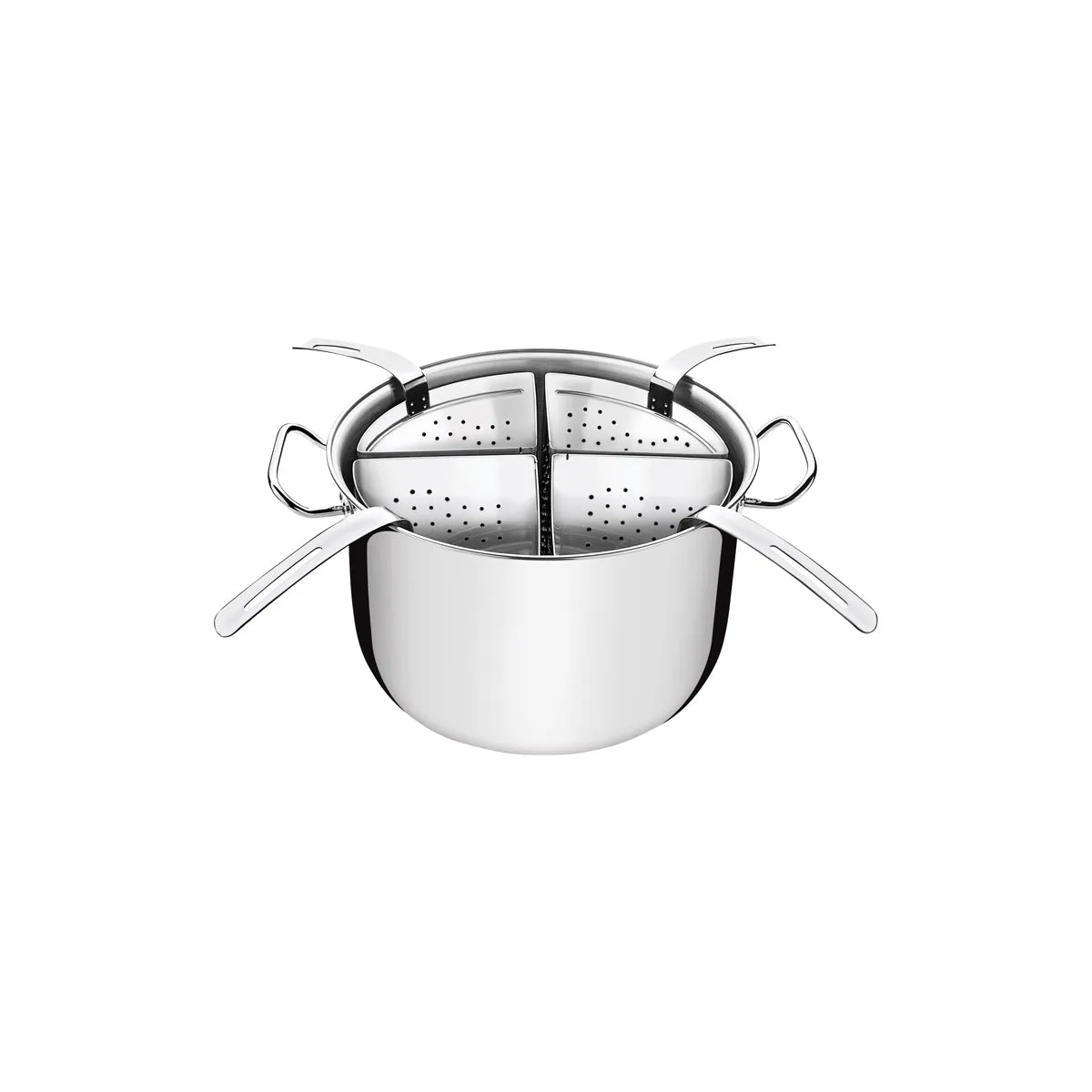 PROFESSIONAL STOCK POT w/PASTA INSERT 300mm, 13.5lt S/S (*TM65620/411*) = 1 X SET
