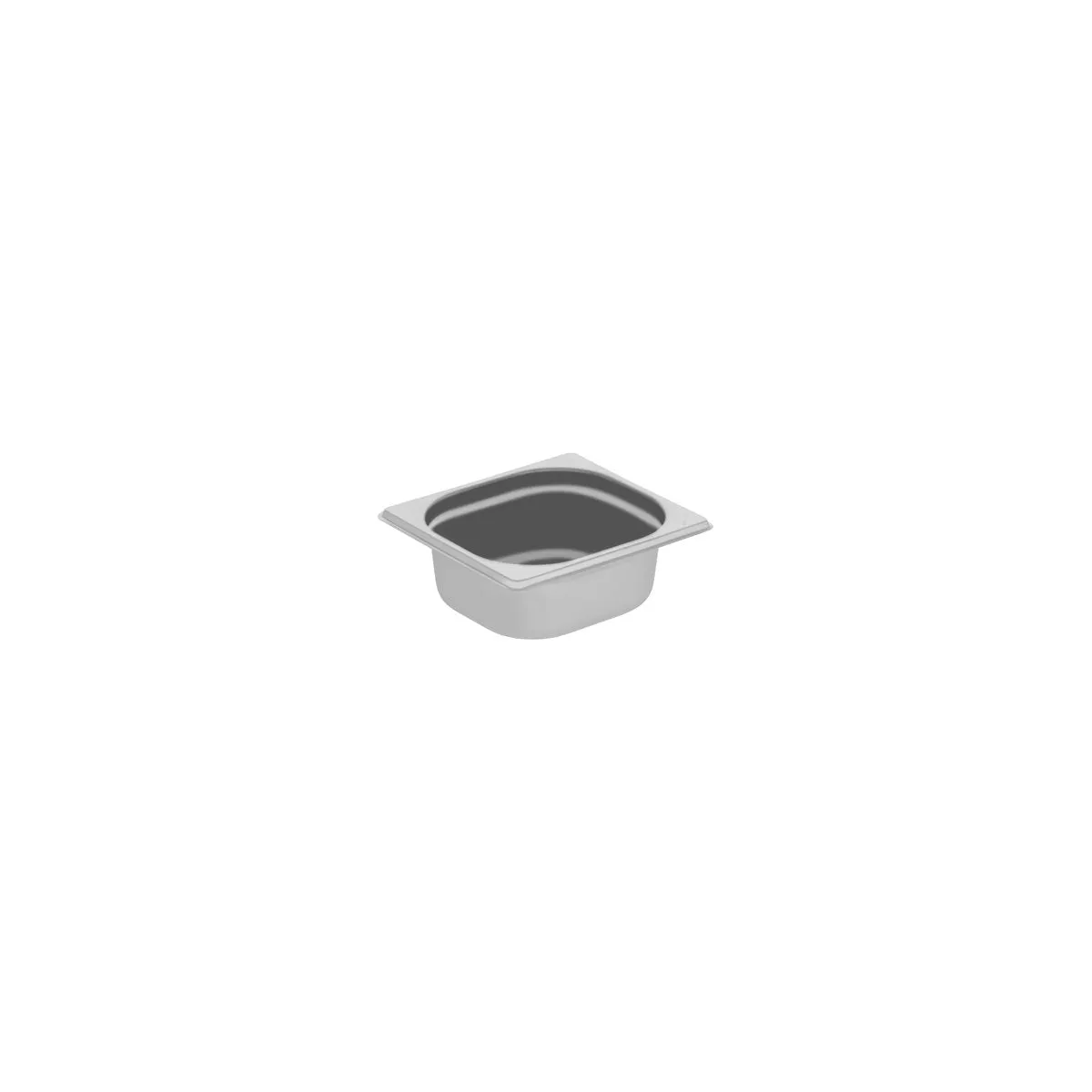 CHEF INOX ANTI-JAM STEAM PAN 1/6 SIZE 176x162x65mm 1lt (*51602*) = PACK OF 36 X EACHES