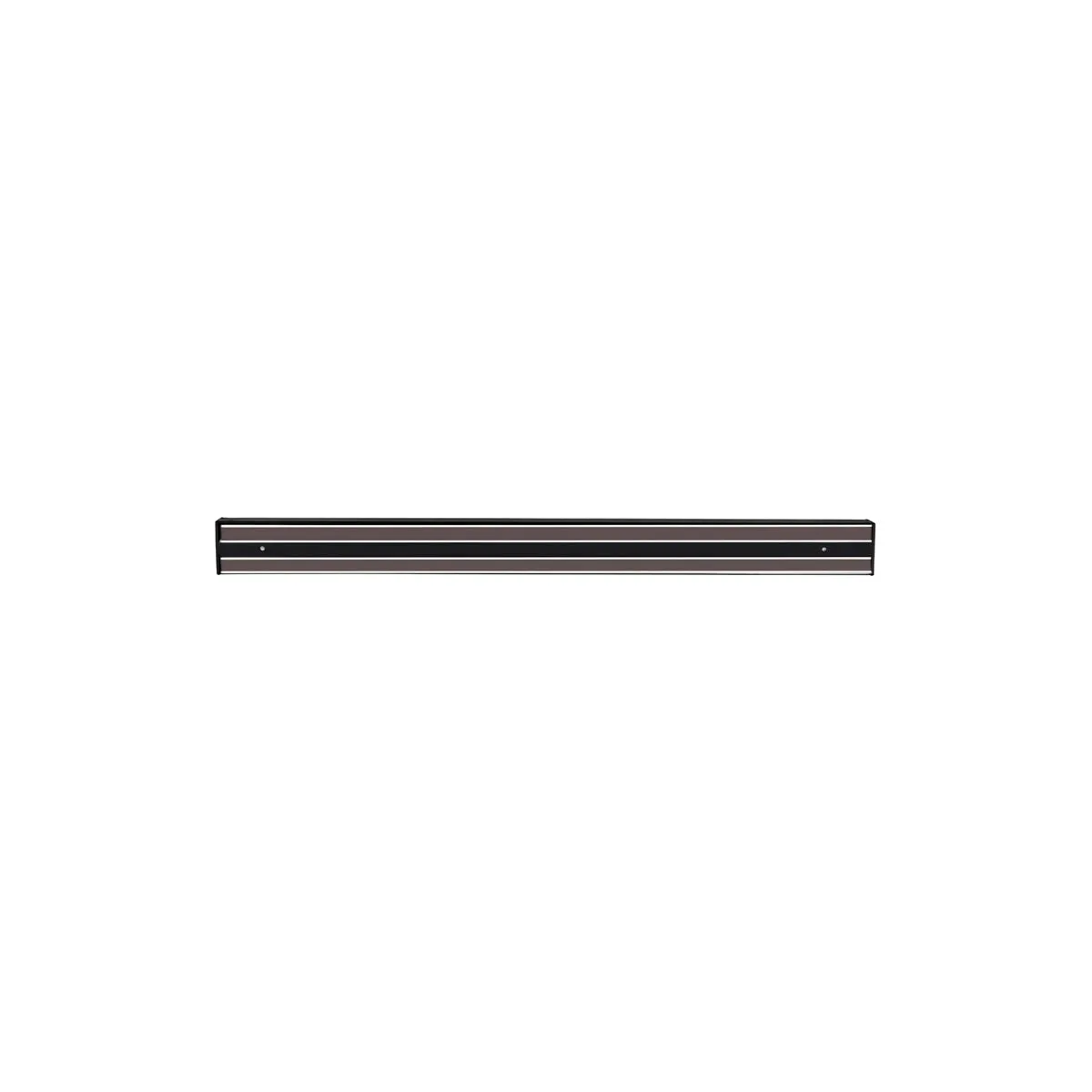 CHEF INOX UTENSIL/KNIFE MAGNETIC RACK PVC 450mm BLACK (*05173*) = 1 X EACH