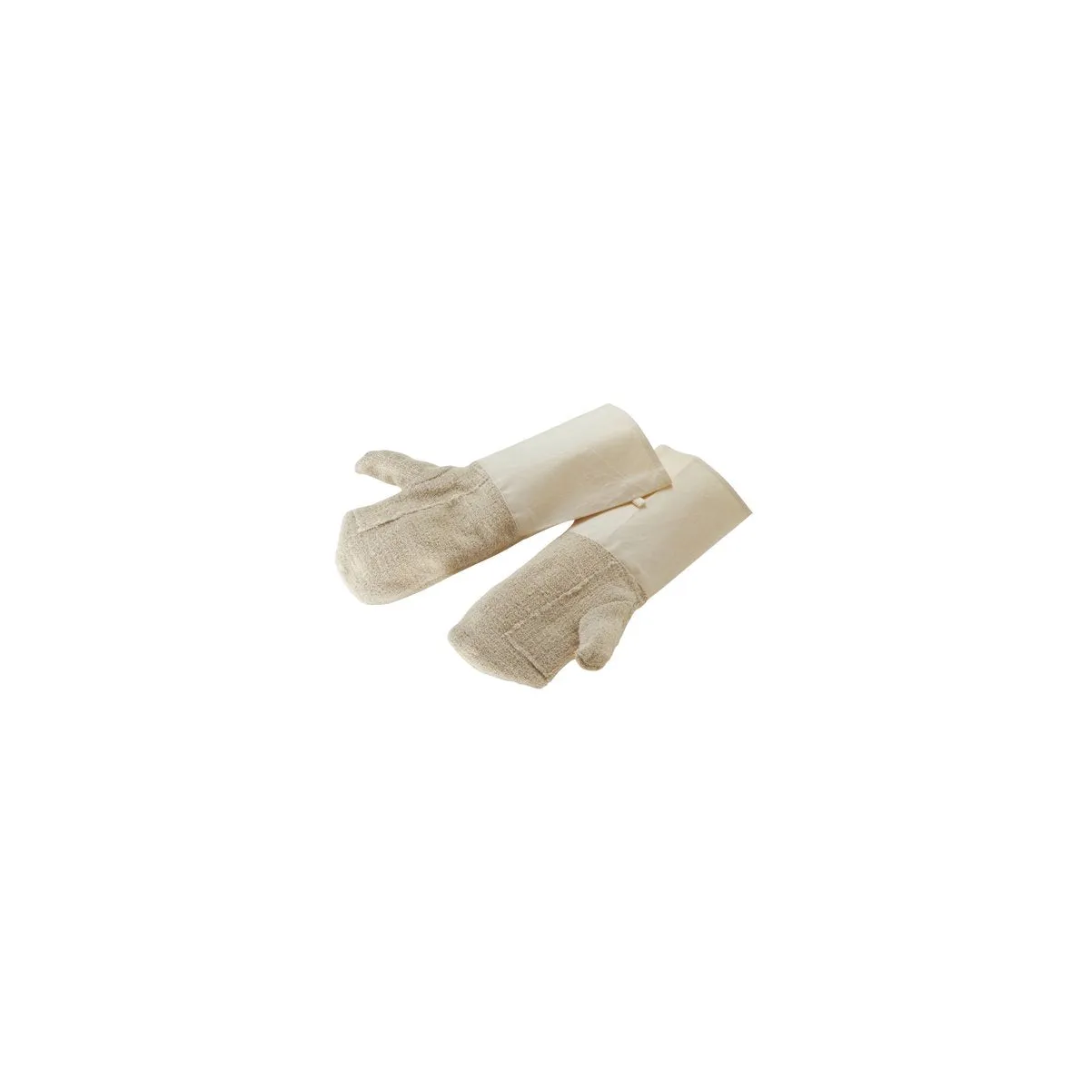 THERMOHAUSER BAKING GLOVES 400x150 MITT REINF W/CUFFS 220°c (*31590*) =  1 X PAIR