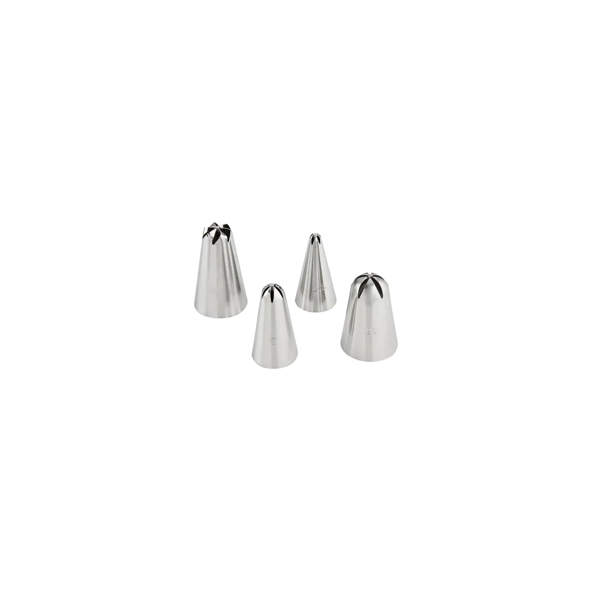 WILTSHIRE FLOWER DECORATING TIPS 4PC SET (*WLT40725*) = PACK OF 6 X SETS