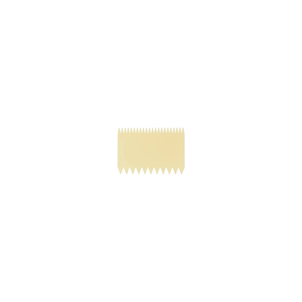 THERMOHAUSER SCRAPER-COMB DOUBLE SIDE 110x75mm (*31420*) =  1 X EACH