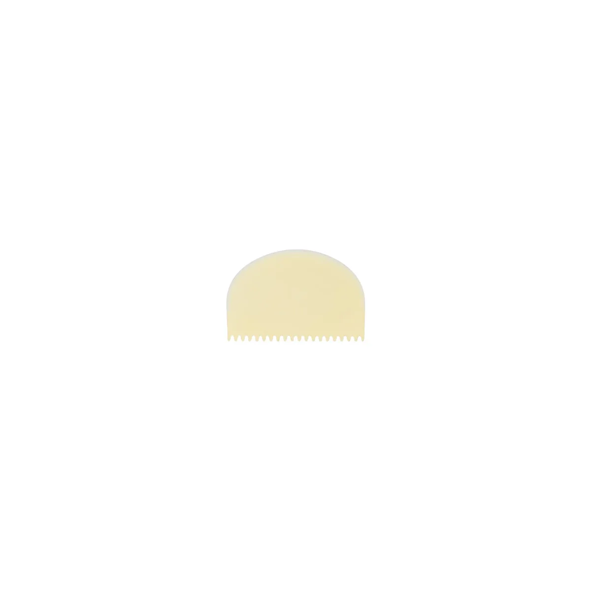 THERMOHAUSER SCRAPER/GARNISH ROUND TEETH 110x72mm (*31421*) = 1 X EACH