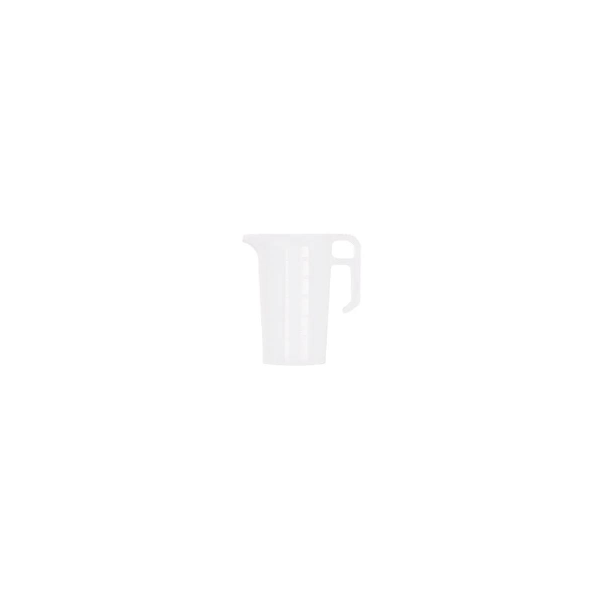 CHEF INOX CLEAR SCALE PP THEMO MEASURING JUG-0.25lt (*31060*) =  1 X EACH