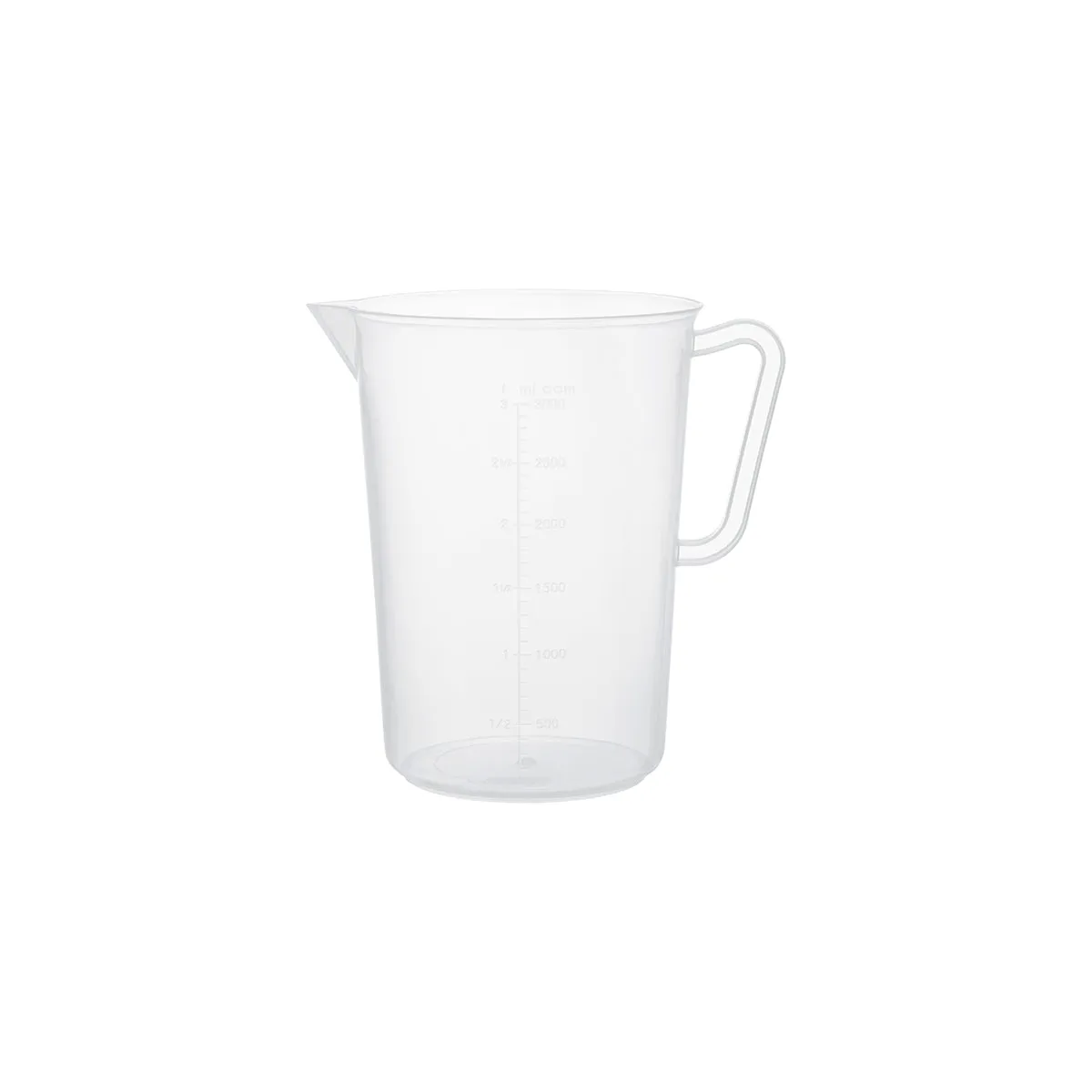 CHEF INOX SCALE PP MEASURING JUG-3.0lt (*31092*) =  1 X EACH