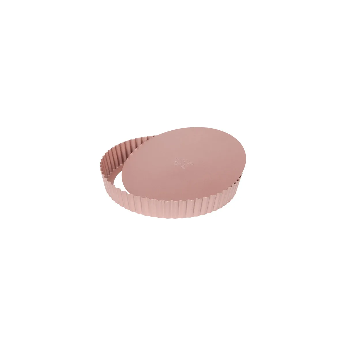 WILTSHIRE TART PAN-RND FLUTED ROSE GOLD 240x35mm L/BASE N/S (*WLT40826*) = PACK OF 6 X EACHES