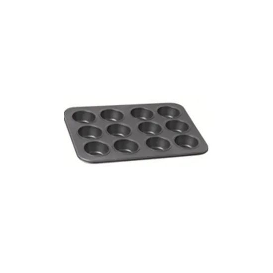 WILTSHIRE MUFFIN PAN-12 CUP  EASYBAKE NON-STICK (*WLT9004MP*) = PACK OF 6 X EACHES