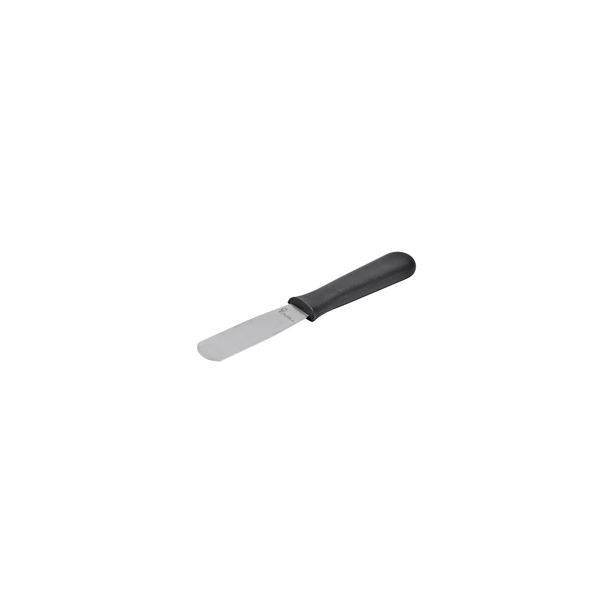 CHEF INOX SPATULA/PALLET KNIFE 100x30x230mm BLACK HDL (*20410*) = PACK OF 12 X EACHES