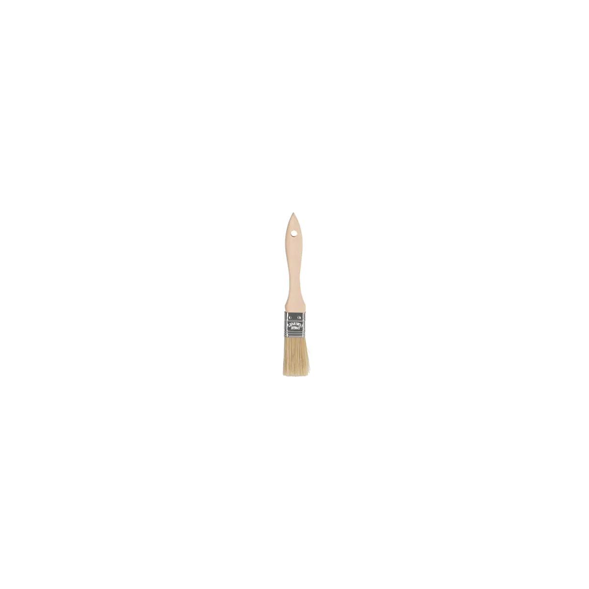 CHEF INOX PASTRY BRUSH NATURAL BRISTLES w/WOOD HDL 25mm/ 1" (*31501*) = PACK OF 12 X EACHES