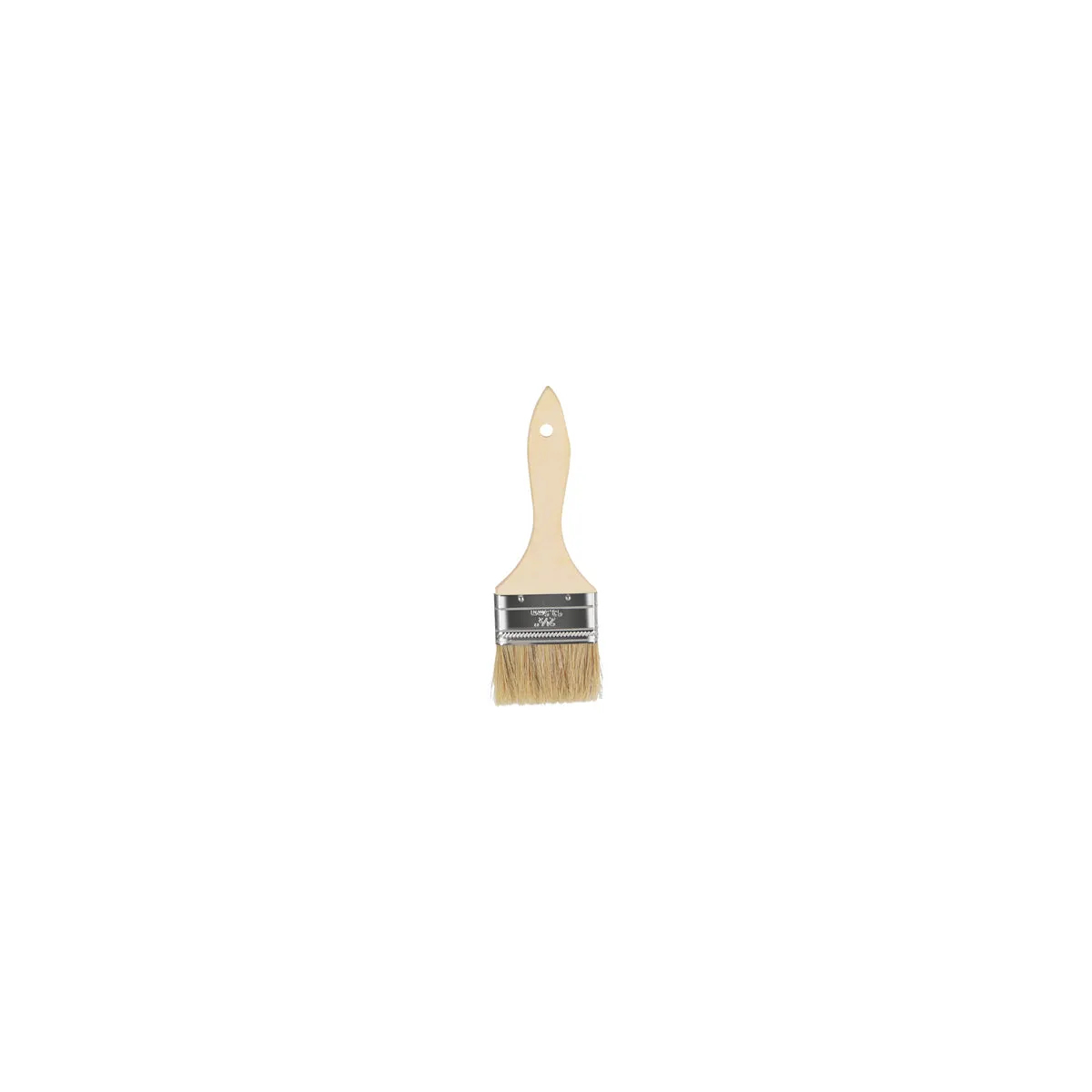 CHEF INOX PASTRY BRUSH NATURAL BRISTLES w/WOOD HDL 62mm/2.5" (*31505*) = PACK OF 12 X EACHES