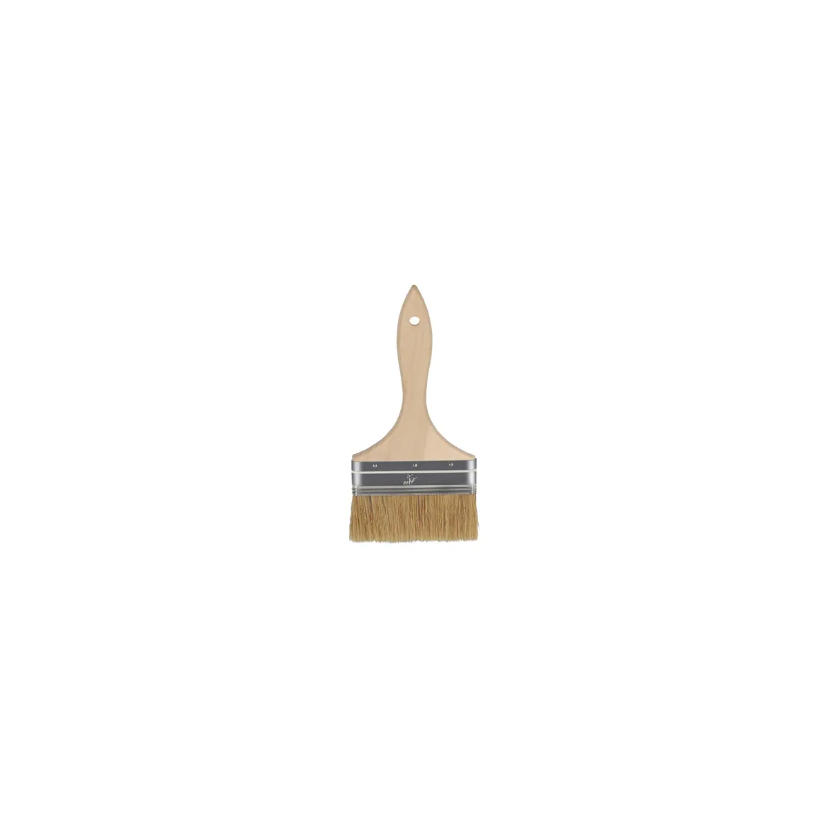 CHEF INOX PASTRY BRUSH NATURAL BRISTLES w/WOOD HDL 100mm/ 4" (*31510*) = PACK OF 12 X EACHES