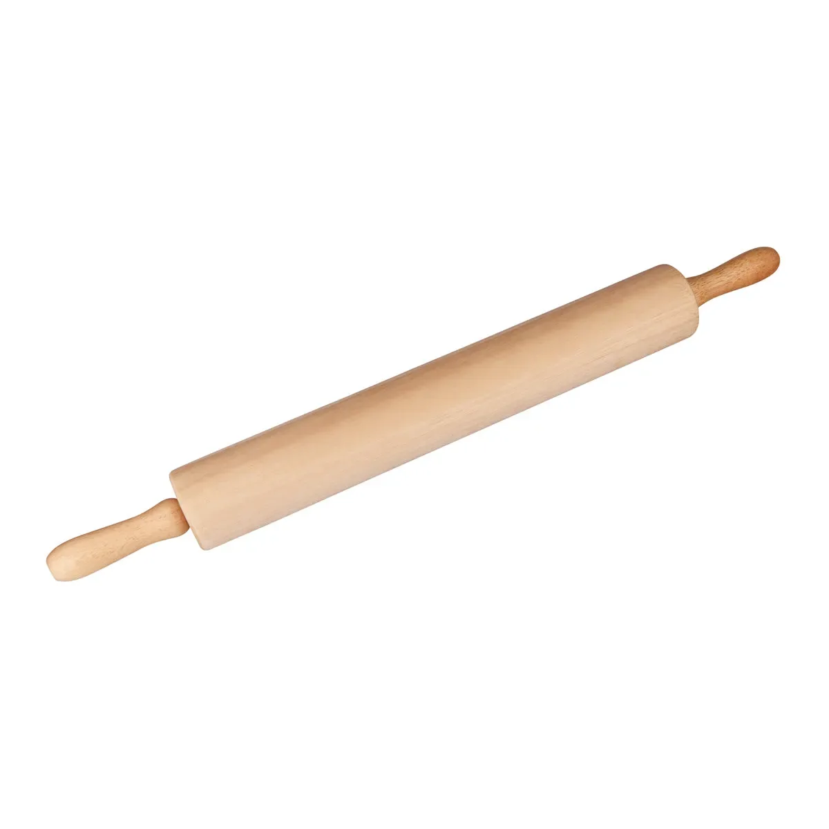 CHEF INOX ROLLING PIN WOOD w/S/S BALL BEARINGS 70x450mm (*03657*) = 1 X EACH