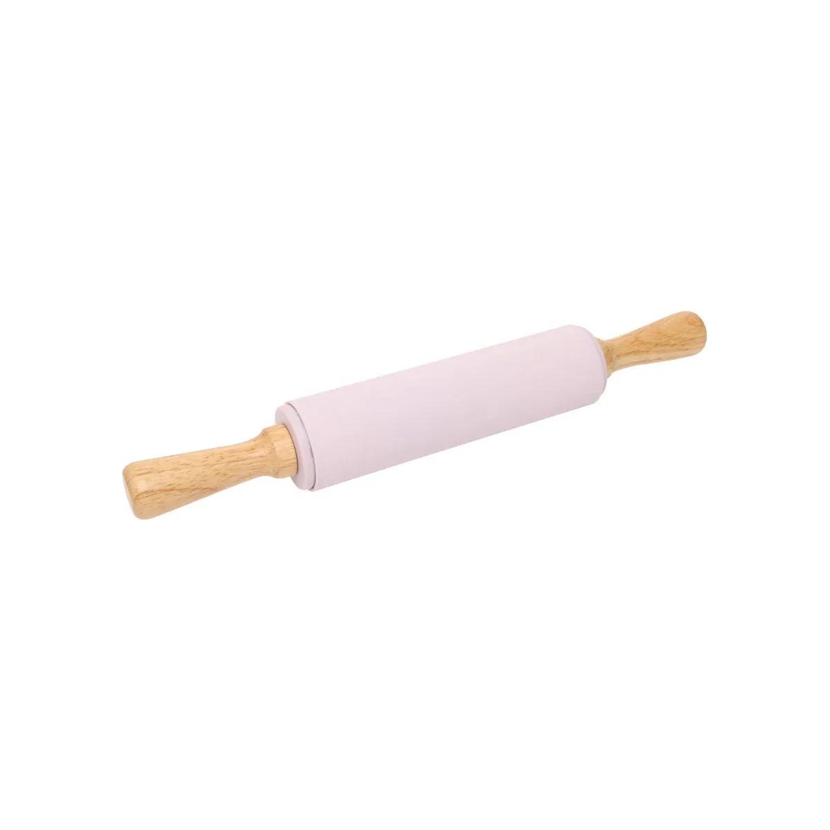 WILTSHIRE ROLLING PIN-SILICONE 385mm w/WOOD HANDLES (*WLT44022*) = PACK OF 4 X EACHES