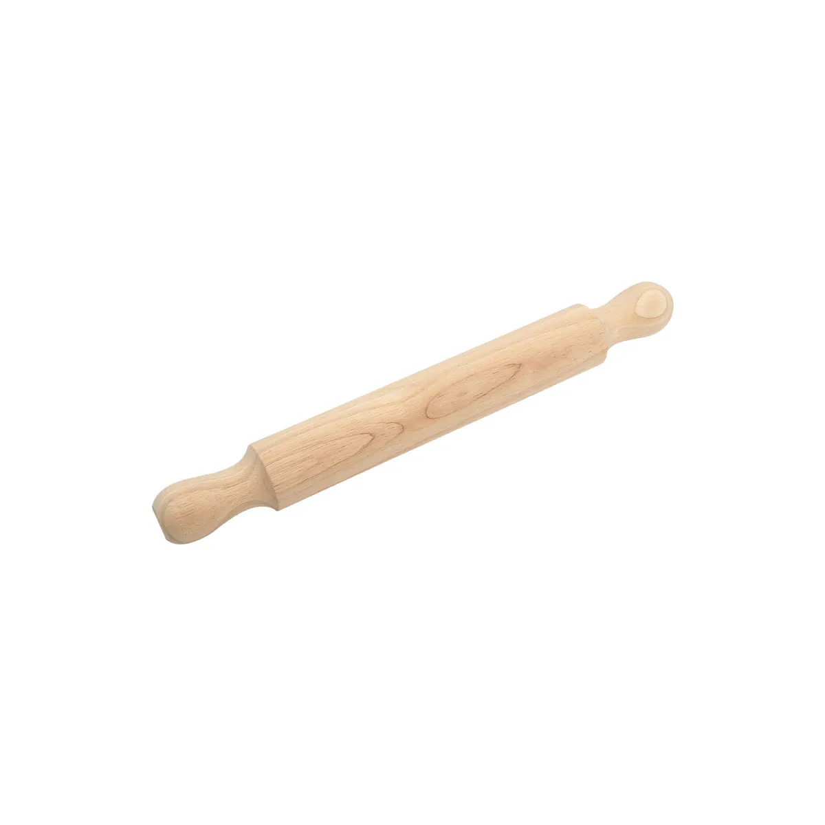 WILTSHIRE ROLLING PIN-RUBBERWOOD 380mm w/HANDLES (*WLT43182*) = PACK OF 6 X EACHES