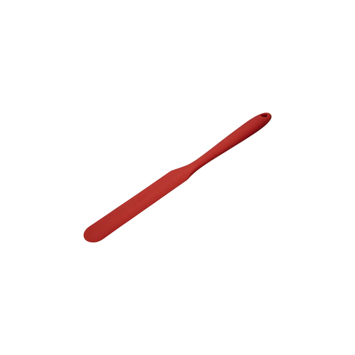 CHEF INOX HEAT RESISTANT NS JAR SPATULA SILICONE 245mm RED (*31369*) = 1 X EACH