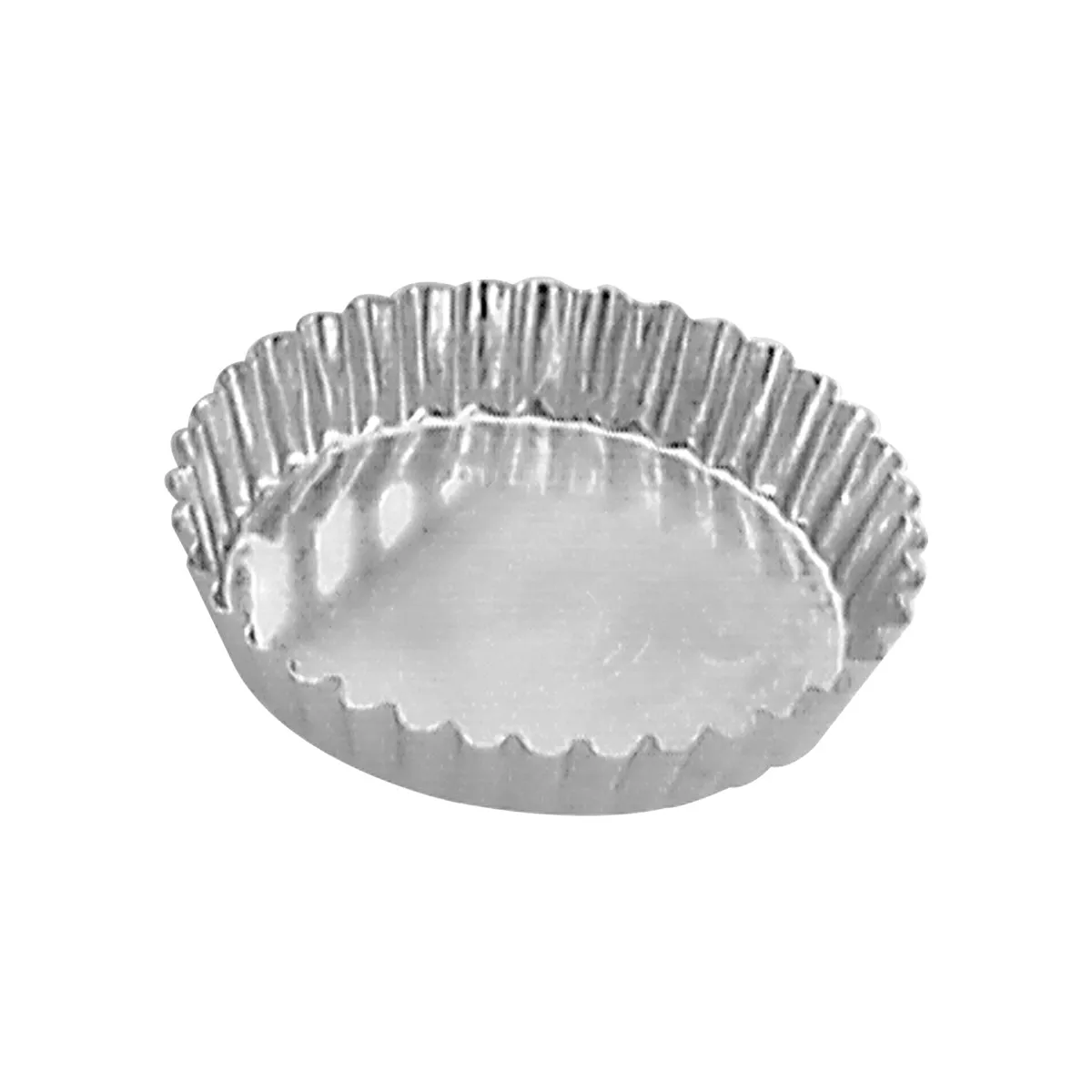 TART MOULD-ROUND FLUTED 85x16mm FIXED BASE (*64085*) = 1 X EACH