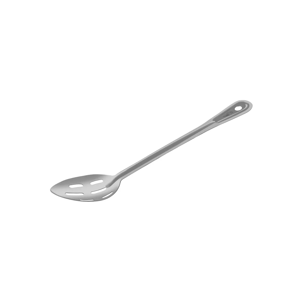 CHEF INOX BASTING SPOON SLOTTED S/S 100x70x330mm (*03333*) - EACH = 1 / PACK = 12 EACHES