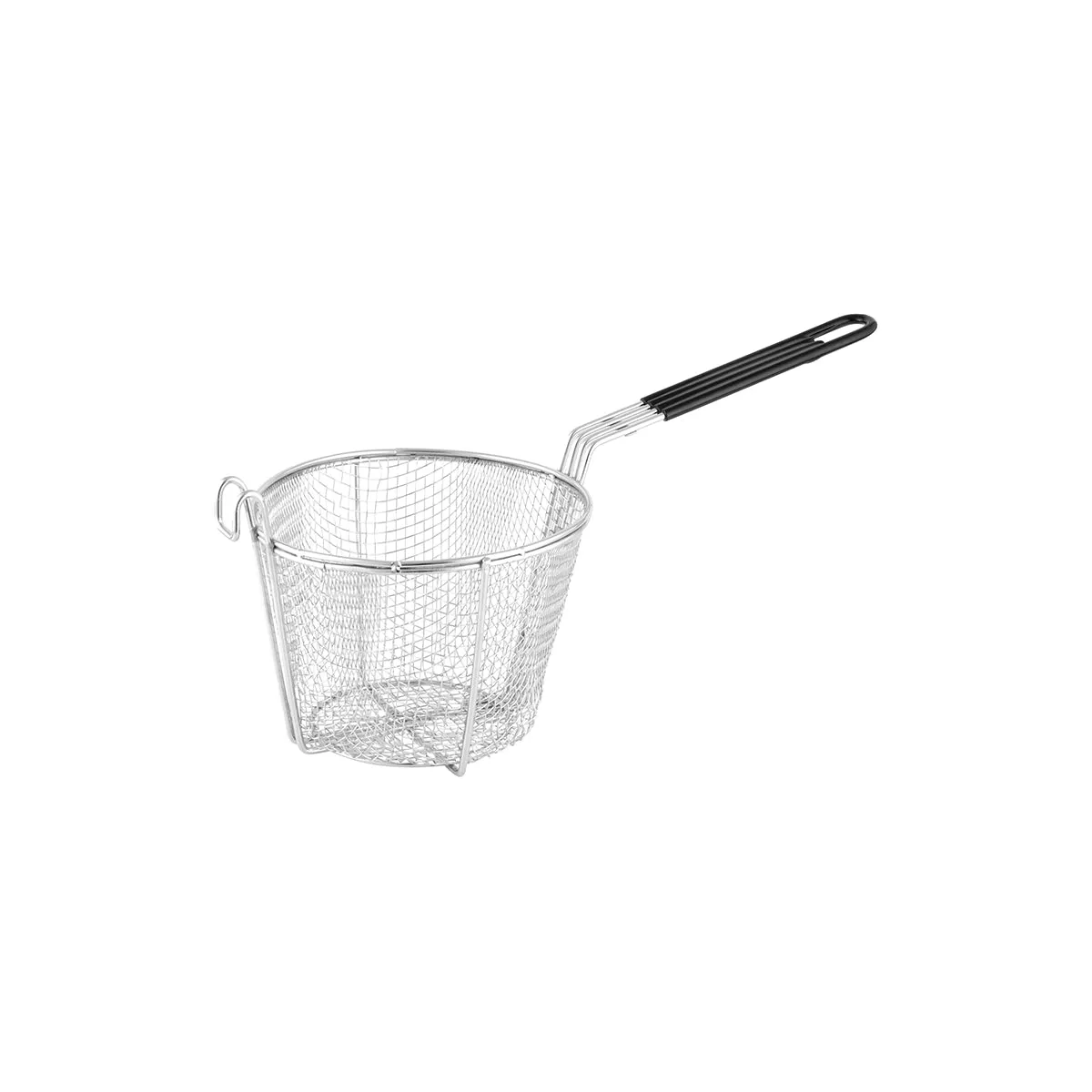 CHEF INOX FRY BASKET ROUND CHROME PLATED 200xH140/HDL210mm (*02720*) = 1 X EACH